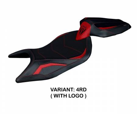 ARS66NU-4RD-1 Seat saddle cover Naxos Ultragrip Red (RD) T.I. for APRILIA RS 660 2021 > 2024