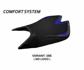 Seat saddle cover Leon Comfort System Blue (BE) T.I. for APRILIA RSV4 2021 > 2023