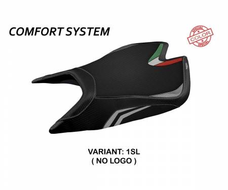 ARSV421LSC-1SL-2 Seat saddle cover Leon Special Color Comfort System Silver (SL) T.I. for APRILIA RSV4 2021 > 2023
