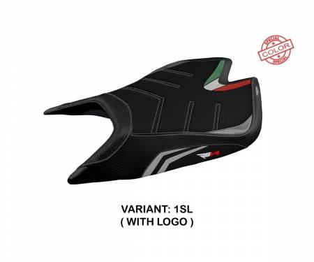ARSV421LSU-1SL-1 Seat saddle cover Leon Special Color Ultragrip Silver (SL) T.I. for APRILIA RSV4 2021 > 2023