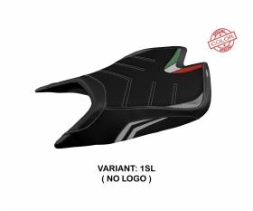 Seat saddle cover Leon Special Color Ultragrip Silver (SL) T.I. for APRILIA RSV4 2021 > 2023