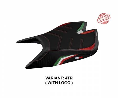 ARSV421LSU-4TR-1 Seat saddle cover Leon Special Color Ultragrip Tricolor (TR) T.I. for APRILIA RSV4 2021 > 2023