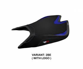 Seat saddle cover Leon Blue (BE) T.I. for APRILIA RSV4 2021 > 2023
