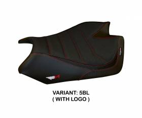 Seat saddle cover Barrie Ultragrip Black (BL) T.I. for APRILIA RSV4 2009 > 2020