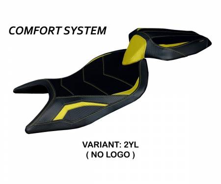 AT66SC-2YL-2 Seat saddle cover Sparta Comfort System Yellow (YL) T.I. for APRILIA TUONO 660 2021 > 2024