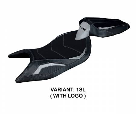 AT66SU-1SL-1 Seat saddle cover Sparta Ultragrip Silver (SL) T.I. for APRILIA TUONO 660 2021 > 2024
