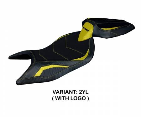 AT66SU-2YL-1 Seat saddle cover Sparta Ultragrip Yellow (YL) T.I. for APRILIA TUONO 660 2021 > 2024