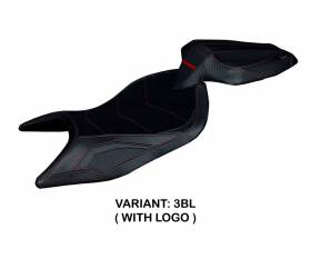 Seat saddle cover Sparta Ultragrip Black (BL) T.I. for APRILIA TUONO 660 2021 > 2024