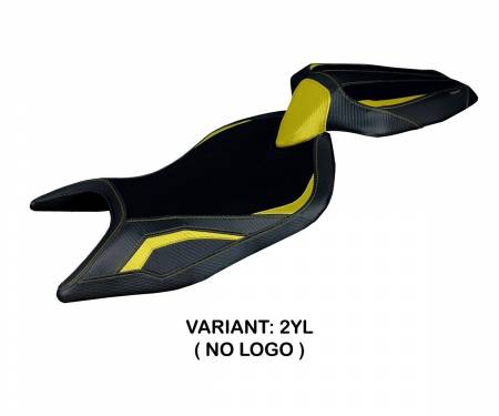 AT66S-2YL-2 Seat saddle cover Sparta Yellow (YL) T.I. for APRILIA TUONO 660 2021 > 2024