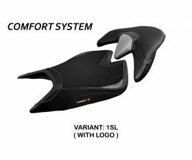 Seat saddle cover Zuera Comfort System Silver (SL) T.I. for APRILIA TUONO V4 2021 > 2022