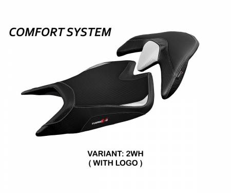 ATV421ZC-2WH-1 Seat saddle cover Zuera Comfort System White (WH) T.I. for APRILIA TUONO V4 2021 > 2022