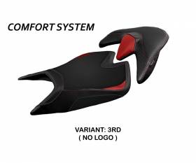 Seat saddle cover Zuera Comfort System Red (RD) T.I. for APRILIA TUONO V4 2021 > 2022