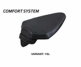 Rivestimento sella Hollis comfort system Argento SL T.I. per Aprilia Tuono V4 Factory 2021 > 2023