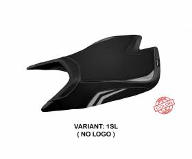 Seat saddle cover Nashua special color Silver SL T.I. for Aprilia Tuono V4 Factory 2021 > 2023