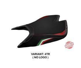 Seat saddle cover Nashua special color Tricolor TR T.I. for Aprilia Tuono V4 Factory 2021 > 2023