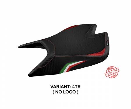 ATV4FNS-4TR-2 Seat saddle cover Nashua special color Tricolor TR T.I. for Aprilia Tuono V4 Factory 2021 > 2023