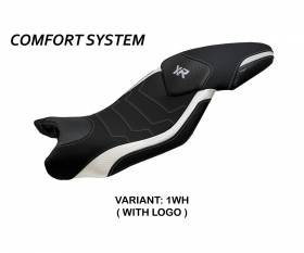 Housse de selle Ardea Comfort System Blanche (WH) T.I. pour BMW S 1000 XR 2015 > 2019