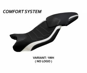 Seat saddle cover Ardea Comfort System White (WH) T.I. for BMW S 1000 XR 2015 > 2019