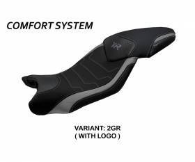 Seat saddle cover Ardea Comfort System Gray (GR) T.I. for BMW S 1000 XR 2015 > 2019