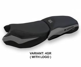 Seat saddle cover Baceno 4 Gray (GR) T.I. for BMW R 1250 GS ADVENTURE 2019 > 2023
