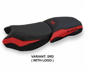 Seat saddle cover Baceno 4 Red (RD) T.I. for BMW R 1250 GS ADVENTURE 2019 > 2023