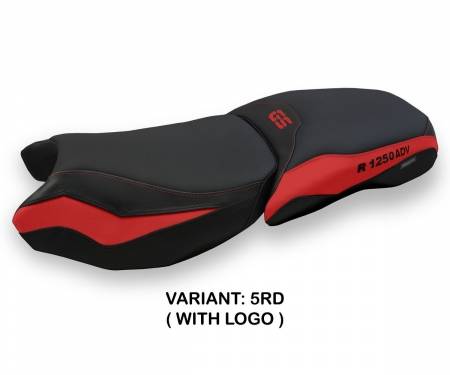 B125GAB4-5RD-4 Seat saddle cover Baceno 4 Red (RD) T.I. for BMW R 1250 GS ADVENTURE 2019 > 2023