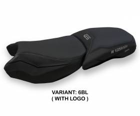 Seat saddle cover Baceno 4 Black (BL) T.I. for BMW R 1250 GS ADVENTURE 2019 > 2023