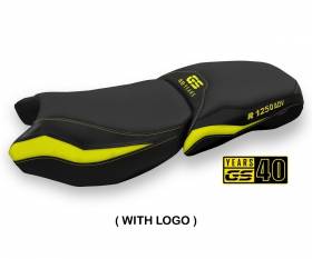 Seat saddle cover Gignese Yellow (YL) T.I. for BMW R 1250 GS ADVENTURE 2019 > 2023