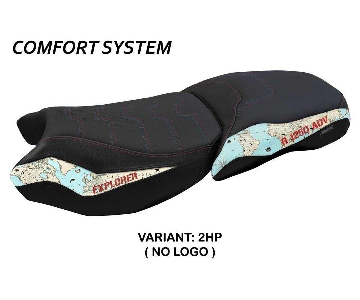B125GAMPS-2HP-2 Seat saddle cover Mapello Mps Comfort System Hp (HP) T.I. for BMW R 1250 GS ADVENTURE 2019 > 2023