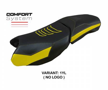 B125GAPC-1YL-2 Seat saddle cover Perth comfort system Yellow YL T.I. for BMW R 1250 GS Adventure 2019 > 2023