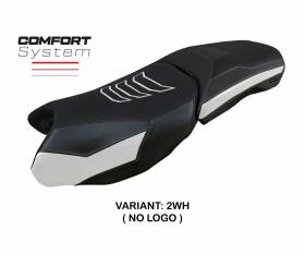 Seat saddle cover Perth comfort system White WH T.I. for BMW R 1250 GS Adventure 2019 > 2023