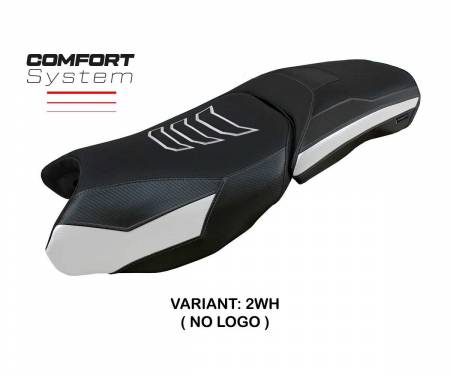 B125GAPC-2WH-2 Seat saddle cover Perth comfort system White WH T.I. for BMW R 1250 GS Adventure 2019 > 2023