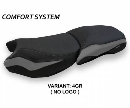 B125GAR4-4GR-8 Rivestimento sella Racconigi 4 Comfort System Grigio (GR) T.I. per BMW R 1250 GS ADVENTURE 2019 > 2023