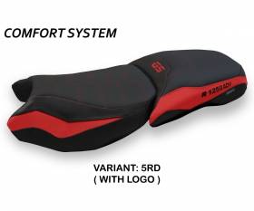 Seat saddle cover Racconigi 4 Comfort System Red (RD) T.I. for BMW R 1250 GS ADVENTURE 2019 > 2023