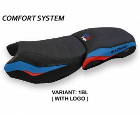 Seat saddle cover Racconigi Comfort System Black (BL) T.I. for BMW R 1250 GS ADVENTURE 2019 > 2023