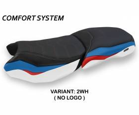 Seat saddle cover Racconigi Comfort System White (WH) T.I. for BMW R 1250 GS ADVENTURE 2019 > 2023