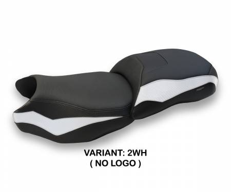 B125GD-2WH-8 Seat saddle cover Dobbiaco White (WH) T.I. for BMW R 1250 GS 2019 > 2023