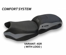 Seat saddle cover Jachal Comfort System Gray (GR) T.I. for BMW R 1250 GS 2019 > 2023