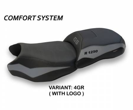 B125GJ-4GR-4 Housse de selle Jachal Comfort System Gris (GR) T.I. pour BMW R 1250 GS 2019 > 2023