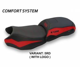 Seat saddle cover Jachal Comfort System Red (RD) T.I. for BMW R 1250 GS 2019 > 2023