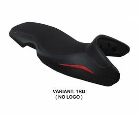 Seat saddle cover Mogan Red RD T.I. for BMW F 650 GS 2000 > 2007