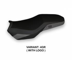 Seat saddle cover Divo Gray (GR) T.I. for BMW F 850 GS ADVENTURE 2019 > 2022