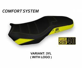 Seat saddle cover Tata Comfort System Yellow (YL) T.I. for BMW F 850 GS ADVENTURE 2019 > 2022