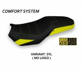 Seat saddle cover Tata Comfort System Yellow (YL) T.I. for BMW F 850 GS ADVENTURE 2019 > 2022