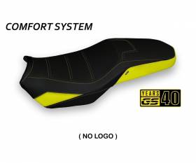 Seat saddle cover Nyala Comfort System Yellow (YL) T.I. for BMW F 750 GS 2018 > 2023