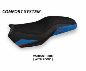 Sattelbezug Sitzbezug Panama 2 Comfort System Blau (BE) T.I. fur BMW F 850 GS 2018 > 2022