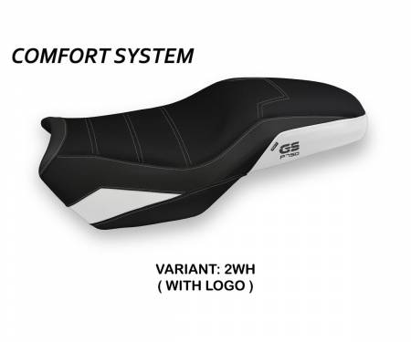 BF85P3-2WH-3 Seat saddle cover Panama 3 Comfort System White (WH) T.I. for BMW F 750 GS 2018 > 2023