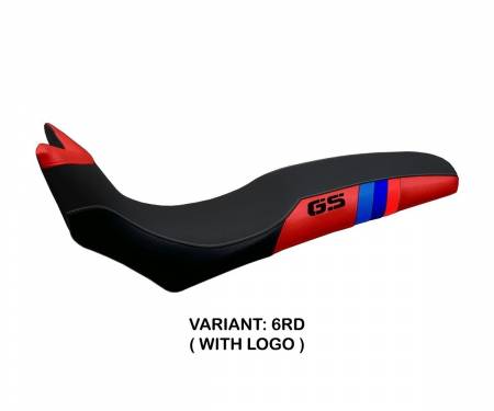 BF8GBA-6RD-3 Housse de selle Barone Anniversary Rouge (RD) T.I. pour BMW F 700 GS 2008 > 2018