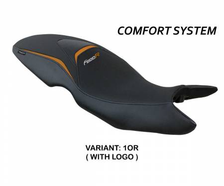 BF8RMC-1OR-1 Seat saddle cover Maili comfort system Orange OR + logo T.I. for BMW F 800 R 2009 > 2020
