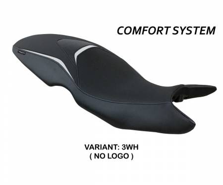 BF8RMC-3WH-2 Seat saddle cover Maili comfort system White WH T.I. for BMW F 800 R 2009 > 2020